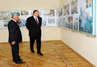 Президент Азербайджана побывал в Центре Гейдара Алиева в Хачмазе - ФОТО
