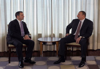 Ильхам Алиев встретился с премьер-министром Молдовы