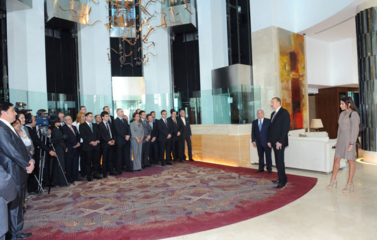 Ильхам Алиев: «После этого будут открыты еще 4 отеля, и это, конечно же, очень радует меня, как Президента» - ФОТО - ДОПОЛНЕНО