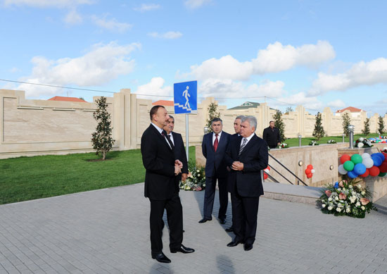 Президент Ильхам Алиев принял участие в открытии подземных переходов - ФОТО