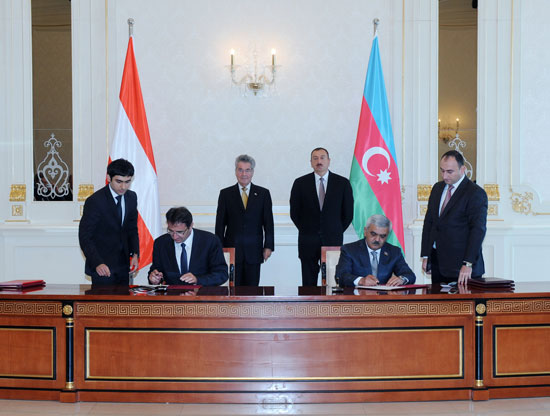 Азербайджан и Австрия подписали соглашения о сотрудничестве - ФОТО