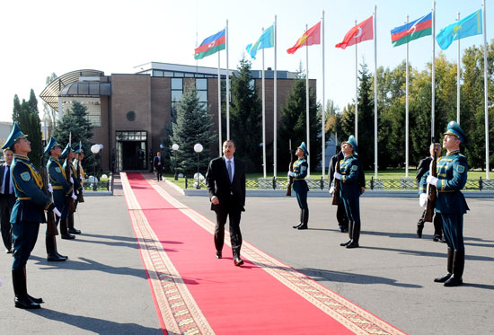 Завершился официальный визит Президента Азербайджана в Казахстан