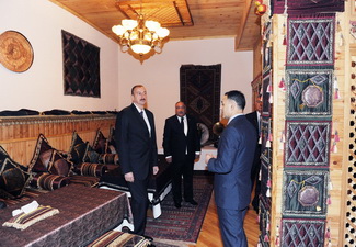 Ильхам Алиев ознакомился с центром отдыха  «Шарадиль» в Шамахе - ФОТО