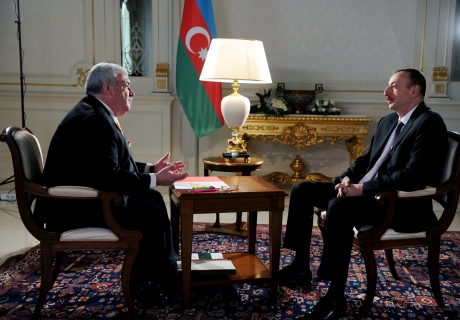 Ильхам Алиев дал интервью автору и ведущему программы «Формула власти» Михаилу Гусману