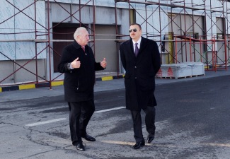 Президент Азербайджана ознакомился с ходом строительных работ в новом аэровокзальном комплексе аэропорта Гейдар Алиев - ФОТО