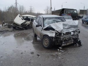 В ДТП в Сиазанском районе 1 человек погиб, 6 получили травмы