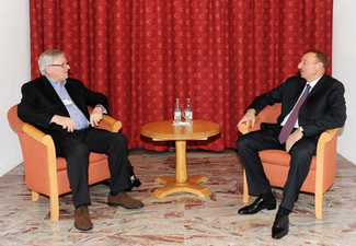 Ильхам Алиев встретился с председателем правления компании Holcim Group