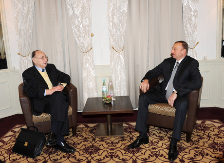 Состоялась встреча Ильхама Алиева с экс-главой МИД Германии