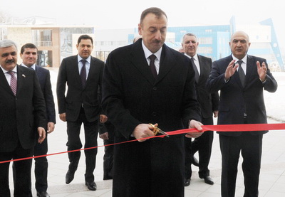 Ильхам Алиев принял участие в открытии Центра Гейдара Алиева в Гусаре - ФОТО