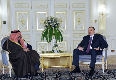 Президент Азербайджана встретился с эмиром Катара