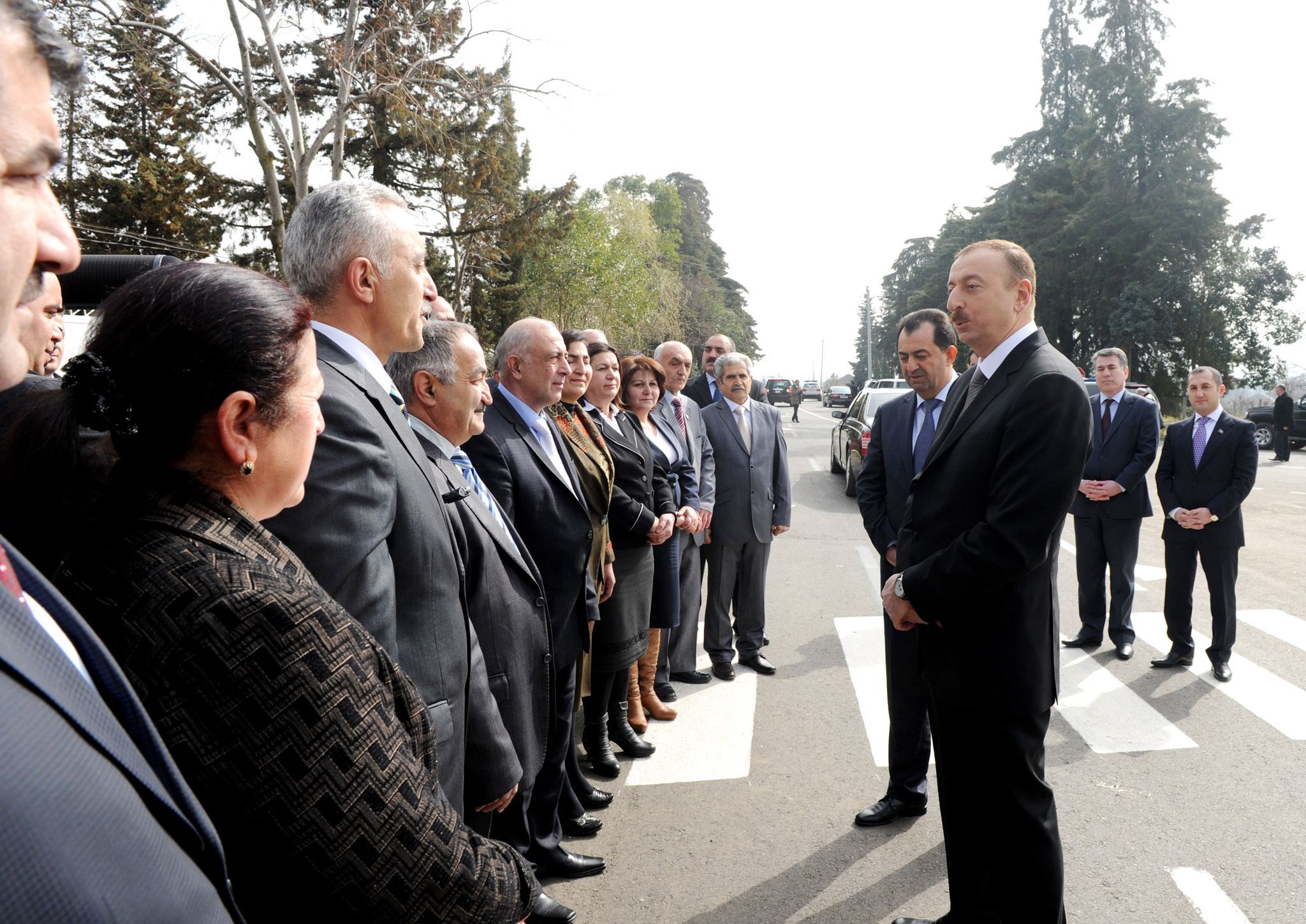 Ильхам Алиев принял участие в открытии автомобильной дороги Кижаба-Ожакеран и Кижаба-Гаджимарда - ФОТО