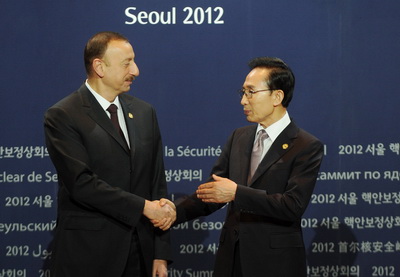 Ильхам Алиев принимает участие в Саммите по ядерной безопасности в Сеуле - ФОТО