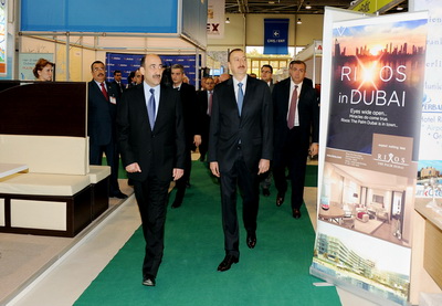 Ильхам Алиев ознакомился с XI Азербайджанской международной выставкой туризма и путешествий - AİTF-2012 - ДОПОЛНЕНО - ФОТО