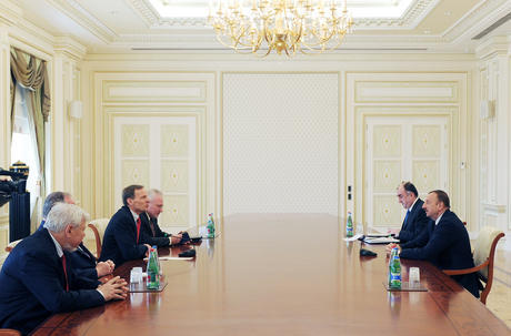 Ильхам Алиев принял сопредседателей Минской группы ОБСЕ