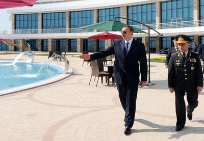 Президент Азербайджана принял участие в открытии Центра отдыха и оздоровления «Хазри» - ФОТО