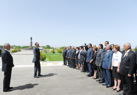 Ильхам Алиев: «В каждом районе идет стремительное развитие, успешно выполняются все стоящие перед республикой задачи» - ФОТО