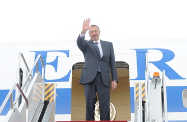 Завершился визит Президента Ильхама Алиева в Нахчыванскую АР