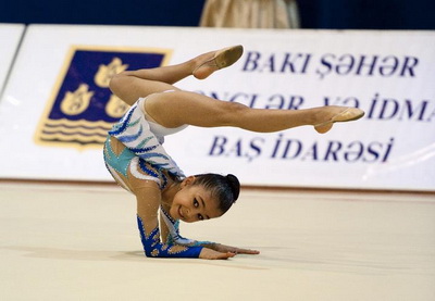 Азербайджанские гимнастки завоевали 3 медали на турнире в Израиле