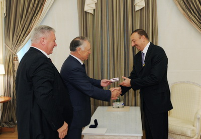 Ильхам Алиев принял президента и генсекретаря Всеобщей конфедерации профсоюзов