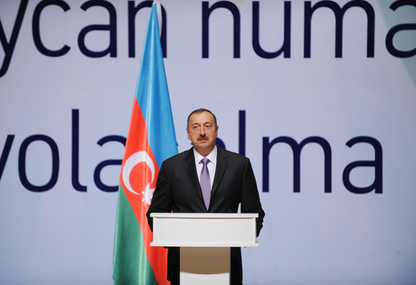 Ильхам Алиев: «Наши спортсмены достойно представляют страну на международных аренах, ежегодно завоевывают сотни медалей» - ФОТО