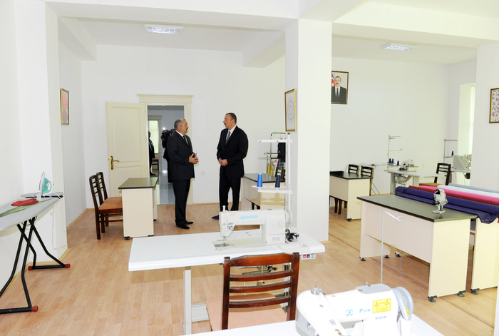 Ильхам Алиев принял участие в открытии Творческого центра имени Гейдара Алиева в Джалилабаде - ФОТО