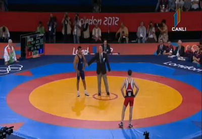 Азербайджанский борец Эмин Ахмедов завоевывает олимпийскую бронзу - ВИДЕО