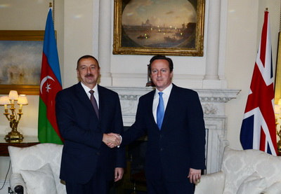 Состоялась встреча Президента Азербайджана с премьер-министром Великобритании - ФОТО
