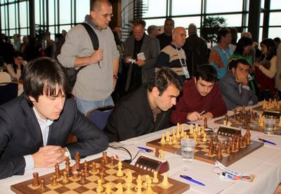 Мужская сборная Азербайджана по шахматам начинает подготовку к Олимпиаде