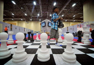 Второй тур шахматной Олимпиады: от Тюркан Мамедъяровой до Фабио Капелло - ФОТО