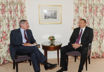 Президент Азербайджана встретился с председателем компании «GDF-Suez»
