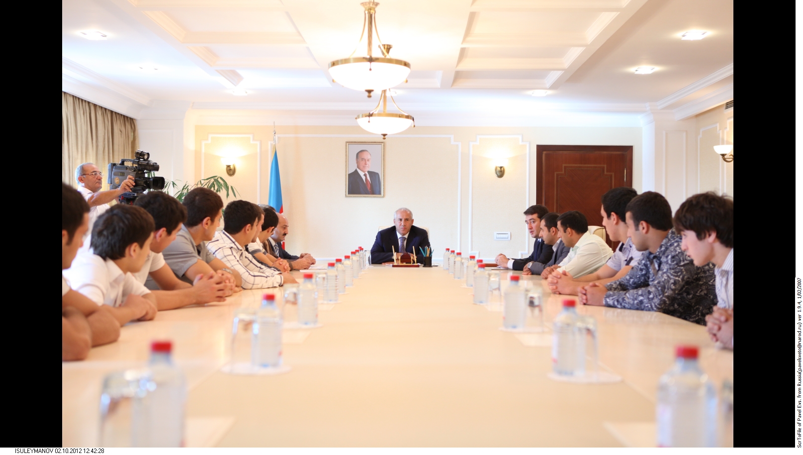 Президент Федерации дзюдо Физули Алекперов встретился с дзюдоистами - ФОТО