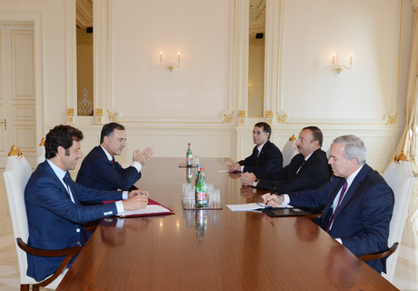 Ильхам Алиев принял экс-министра иностранных дел Италии