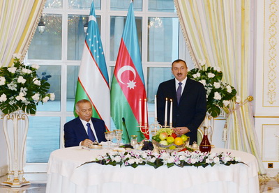 Ильхам Алиев: «Азербайджан и Узбекистан оказывают друг другу взаимную поддержку в международных организациях» - ФОТО