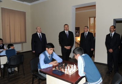 В Саатлы открыта Шахматная школа - ФОТО