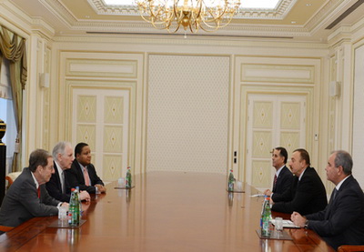 Президент Азербайджана принял представительскую делегацию США