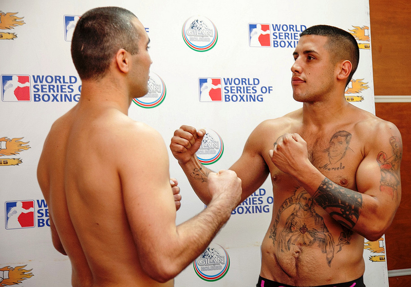 Baku Fires VS Argentina Condors. Взвешивание - ФОТО