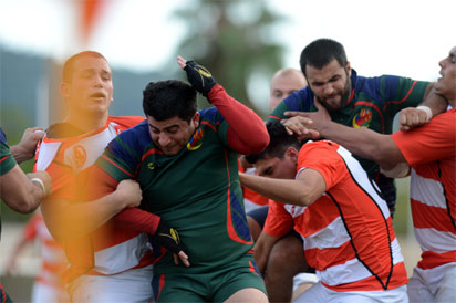 Массовая драка в матче сборных Турции и Азербайджана по регби – ФОТО - ВИДЕО