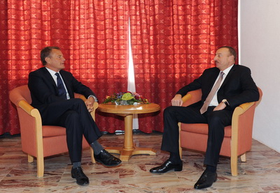 Ильхам Алиев встретился с председателем bp - ФОТО