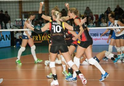 Азербайджанское дерби в волейбольной Лиге чемпионов. Часть вторая - ФОТО