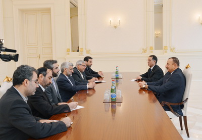Ильхам Алиев принял секретаря Совета национальной безопасности Ирана - ФОТО