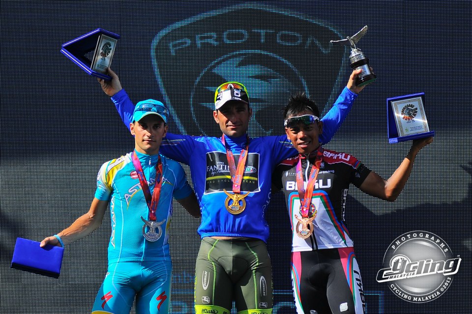 Награждение гонщиков Synergy Baku Cycling - дебютанта «Тур де Лангкави»-2013 – ФОТО - ВИДЕО