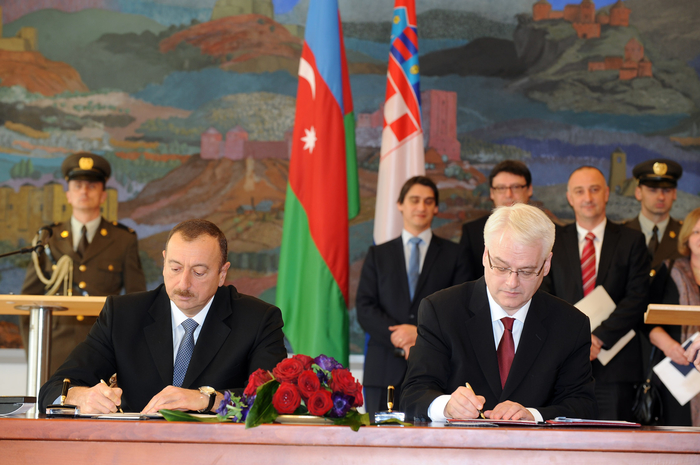Азербайджан и Хорватия договорились о стратегическом партнерстве - ФОТО