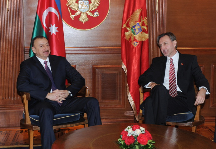 Ильхам Алиев провел встречу с председателем парламента Черногории - ФОТО