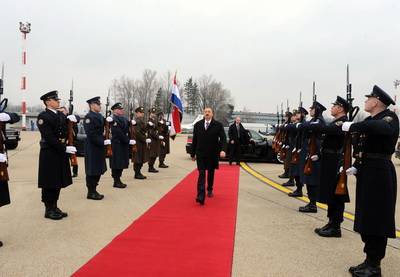 Завершен официальный визит Ильхама Алиева в Хорватию - ФОТО