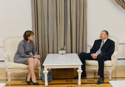 Ильхам Алиев принял министра иностранных дел Грузии - ФОТО