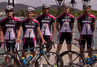 Велогонщик Synergy Baku Cycling примерил желтую майку лидера «Тур де Тайвань – 2013»