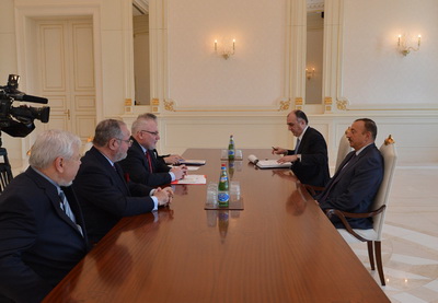 Ильхам Алиев принял сопредседателей Минской группы ОБСЕ и специального представителя действующего председателя ОБСЕ - ФОТО
