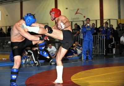 Азербайджанские спортсмены выступили на чемпионате Европы по панкратиону