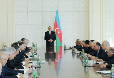 Под председательством Президента Ильхама Алиева состоялось заседание Кабинета Министров - ФОТО