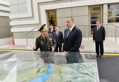 Ильхам Алиев ознакомился с интегрированной системой безопасности Мингячевирского водохранилища - ФОТО